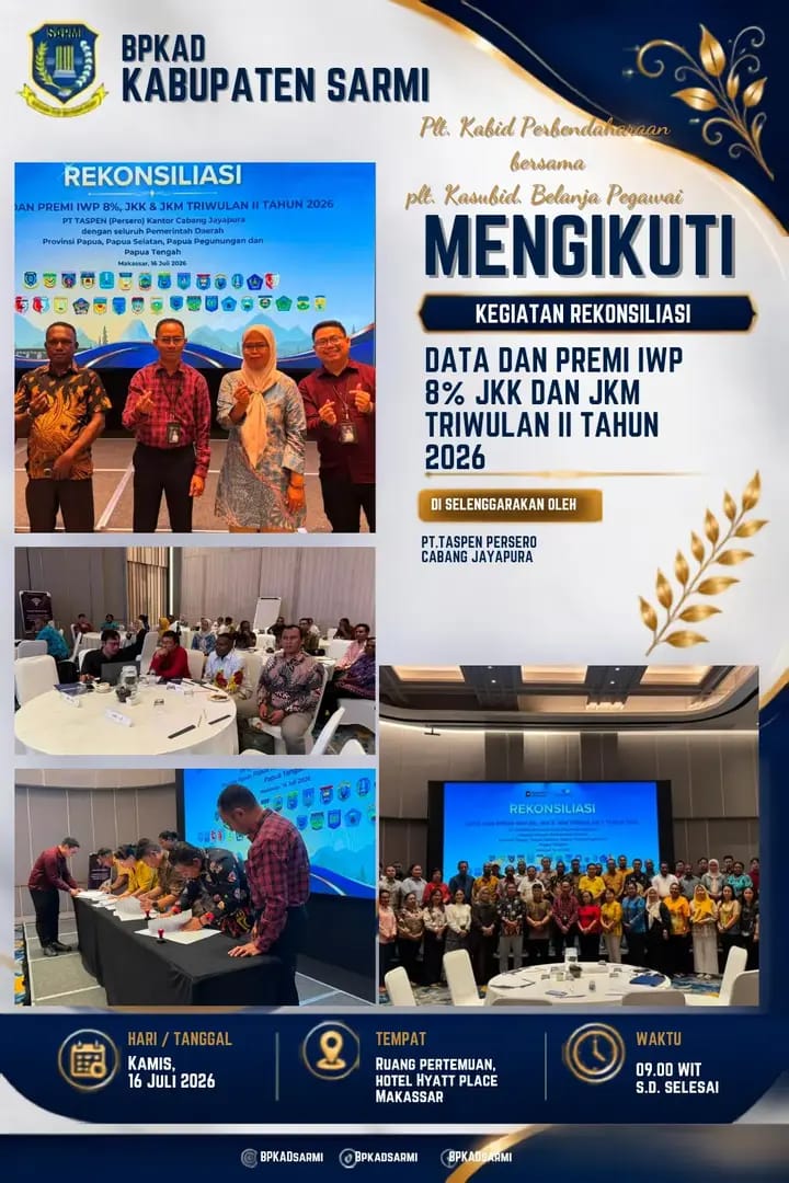 REKONSILIASI DATA IWP 8 % JKK DAN JKM TRIWULAN - II TAHUN 2026